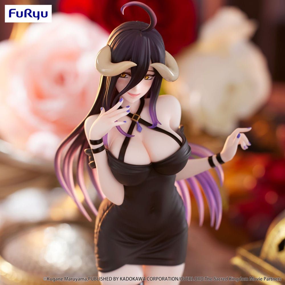 Overlord Statua Albedo Mini Dress Furyu Trio-Try-It Figure 21 Cm
