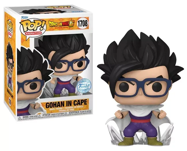 Funko Pop Animation Dragon Ball Super Gohan In Cape #1708 Special Edition