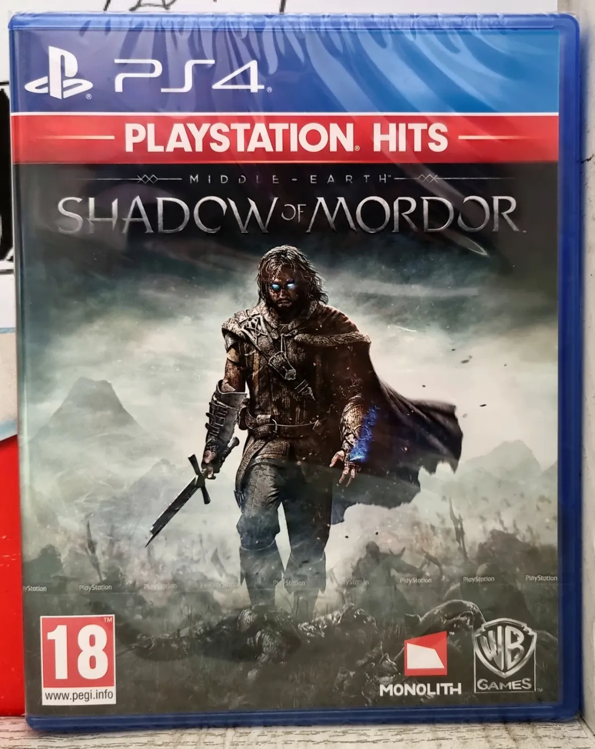 Terra Di Mezzo: L&#39;Ombra Di Mordor - PS4 Playstation 4 Hits EU Con Italiano