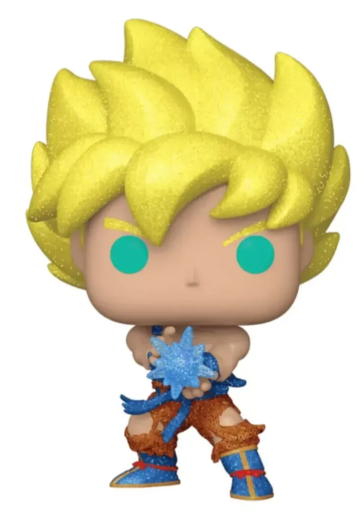 Funko Pop Dragon Ball Z Super Saiyan Goku With Kamehameha #948 Special Diamond