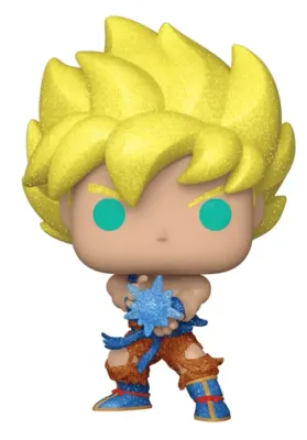 Funko Pop Dragon Ball Z Super Saiyan Goku With Kamehameha #948 Special Diamond