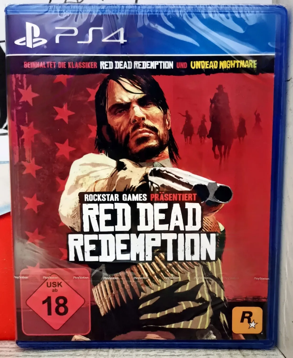 Red Dead Redemption 1 - PS4 Playstation 4 Base + Undead Nightmare EU Con Italiano