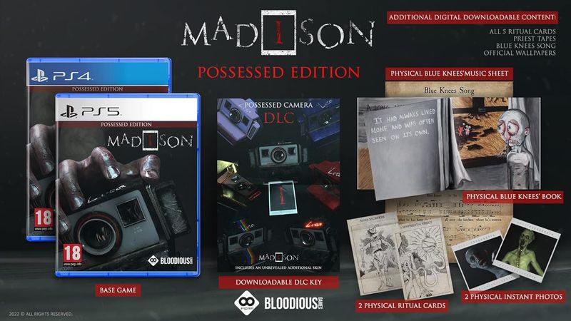 Madison: Possessed Edition - PS5 Playstation 5 Horror EU Con Italiano In Game