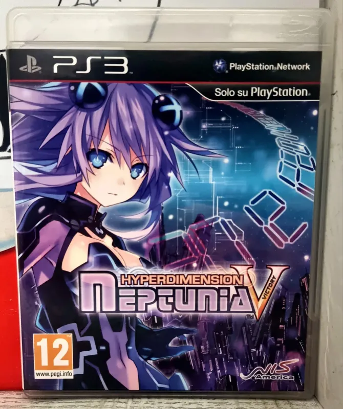 Hyperdimension Neptunia Victory - PS3 Playstation 3 JRPG Cover ITA Gioco ENG