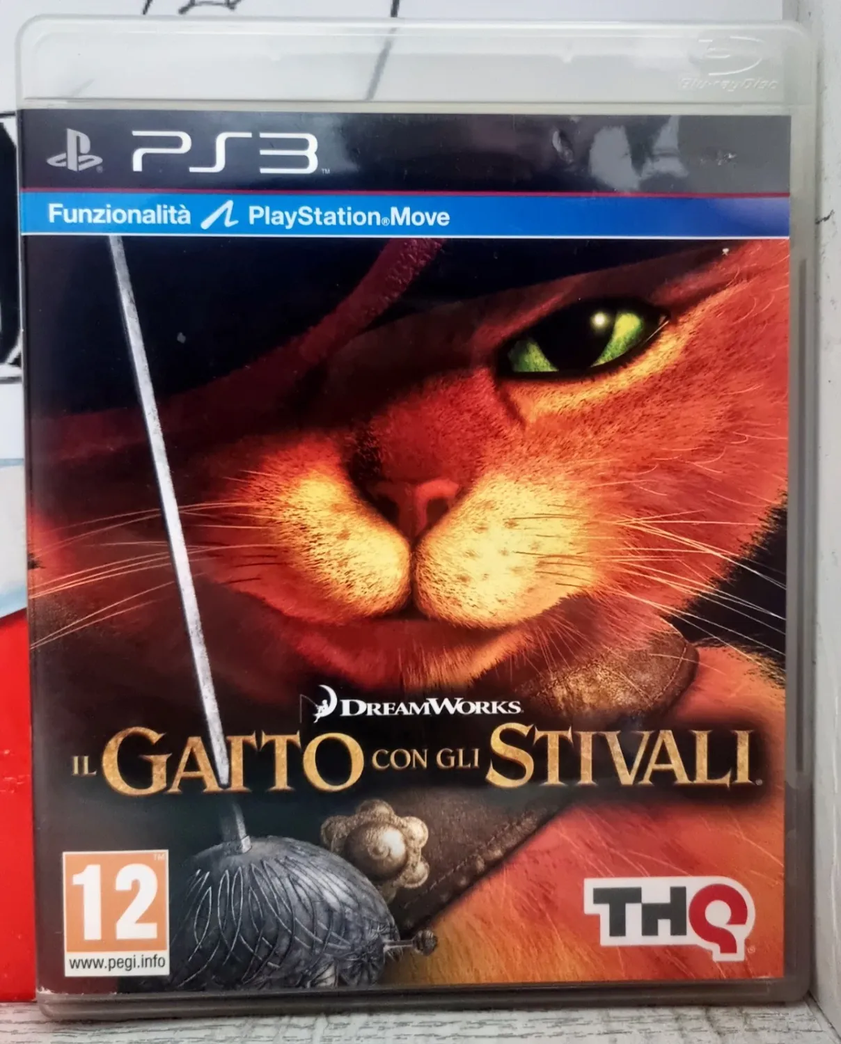 Dreamworks Il Gatto Con Gli Stivali - PS3 Playstation 3 Avventura Italiano