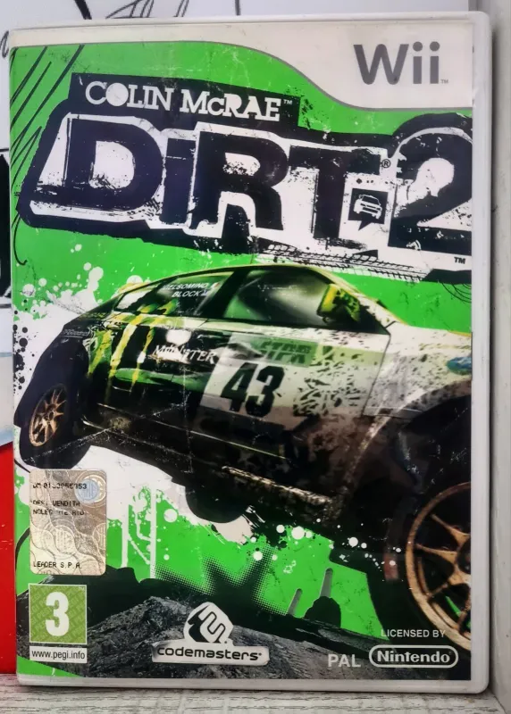 Colin Mcrae Dirt 2 - Nintendo WII Racing Rally Edizione Italiana