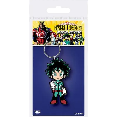 Portachiavi Keychain My Hero Academia Deku Izuku Prodotto Ufficiale