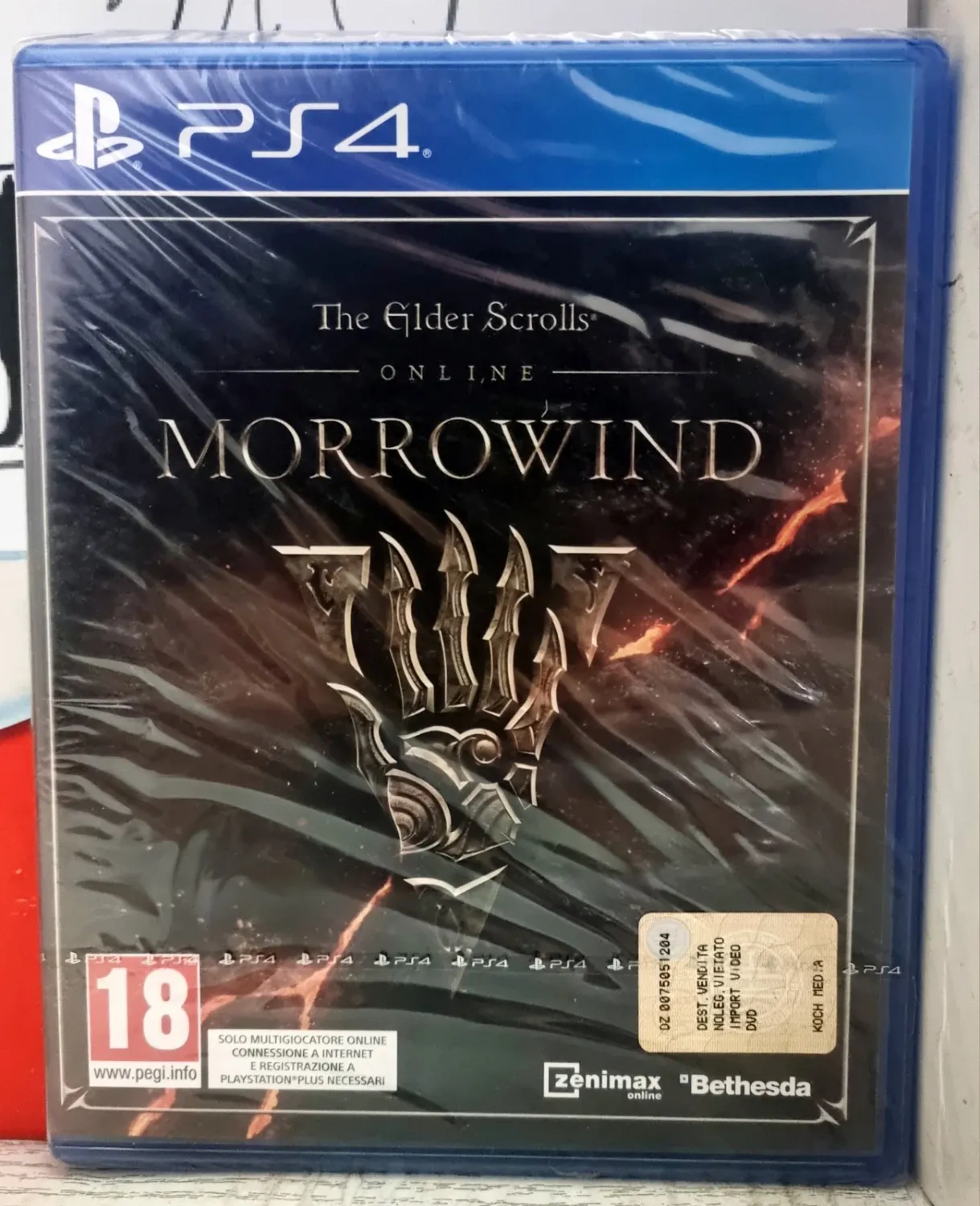 The Elder Scrolls Online Morrowind - Mmorpg PS4 Playstation 4