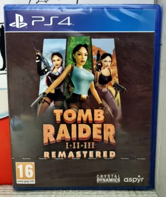Tomb Raider I-II-III Remastered - PS4 Playstation 4 EU Con Italiano
