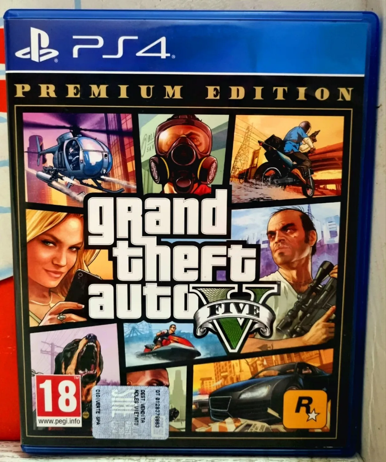 Grand Theft Auto V GTA 5 - PS4 Con Manuale E Mappa Edizione Italiana Usato Ottimo