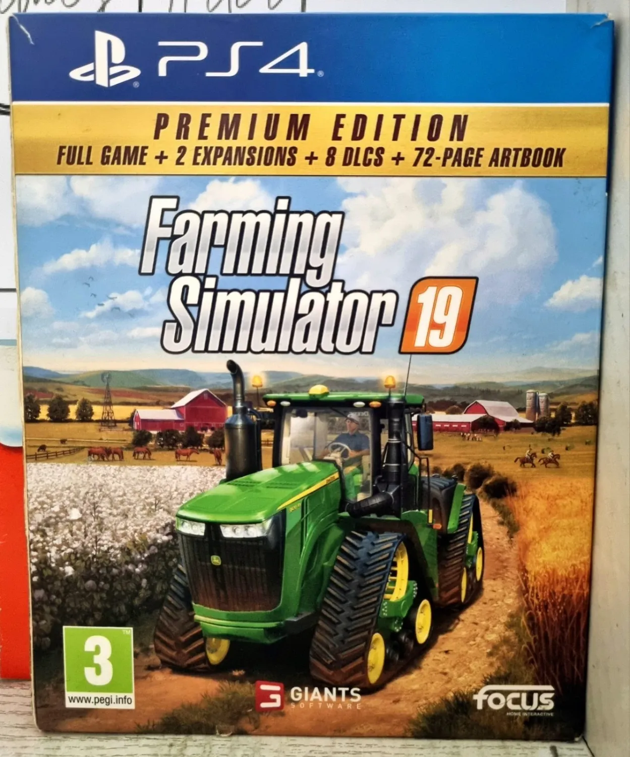 Farming Simulator 19 Premium Edition - PS4 Playstation 4 Con Artbook EU Italiano