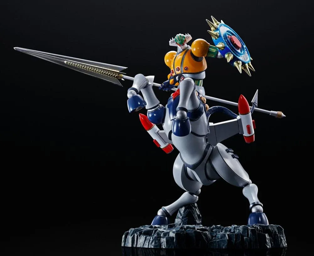 Steel Jeeg Figuarts Zero Statua Jeeg Robot Metallic Touch Pvc Figure 23cm