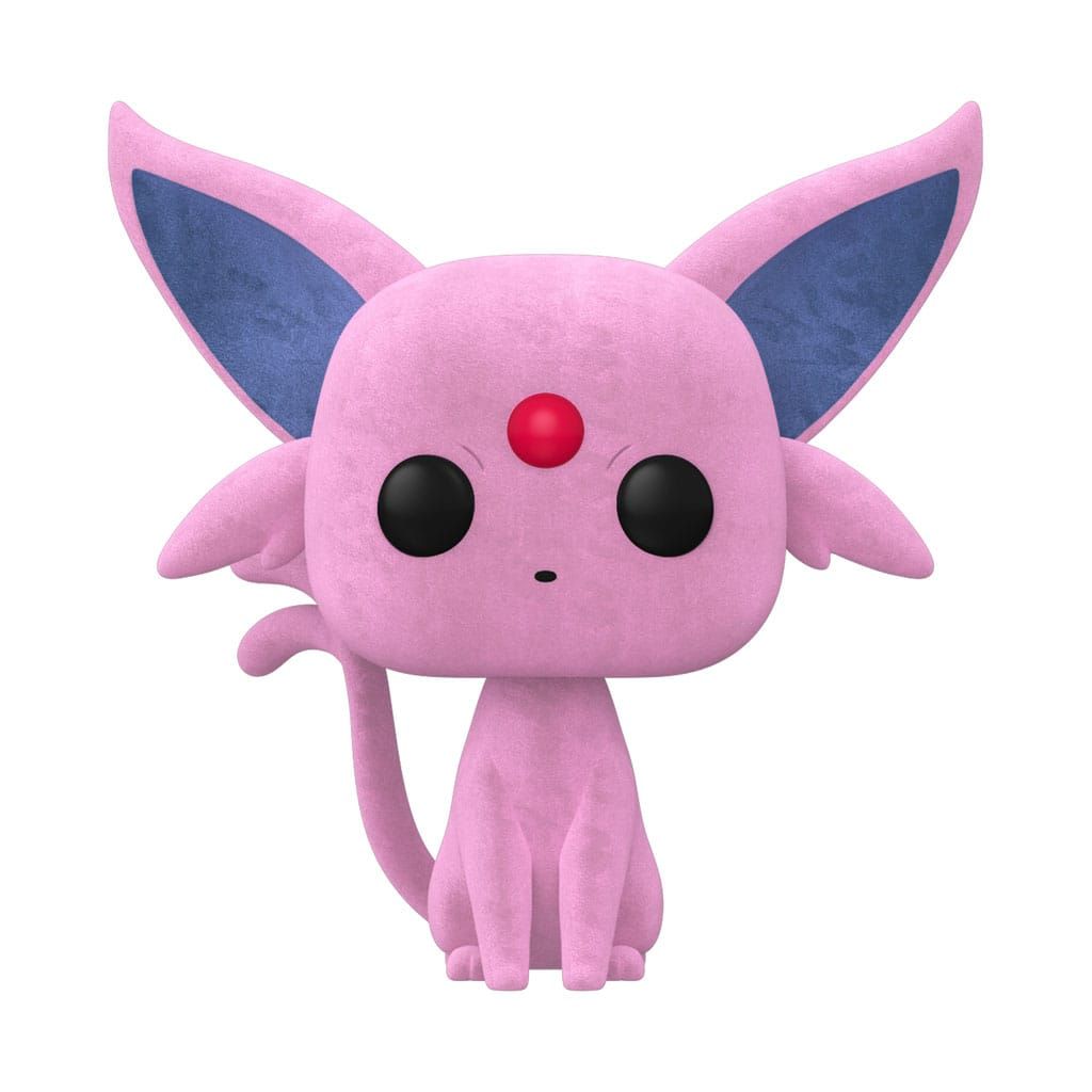 Funko Pop! Games Pokemon Espeon #884 Mentali Psiana Edizione Flocked