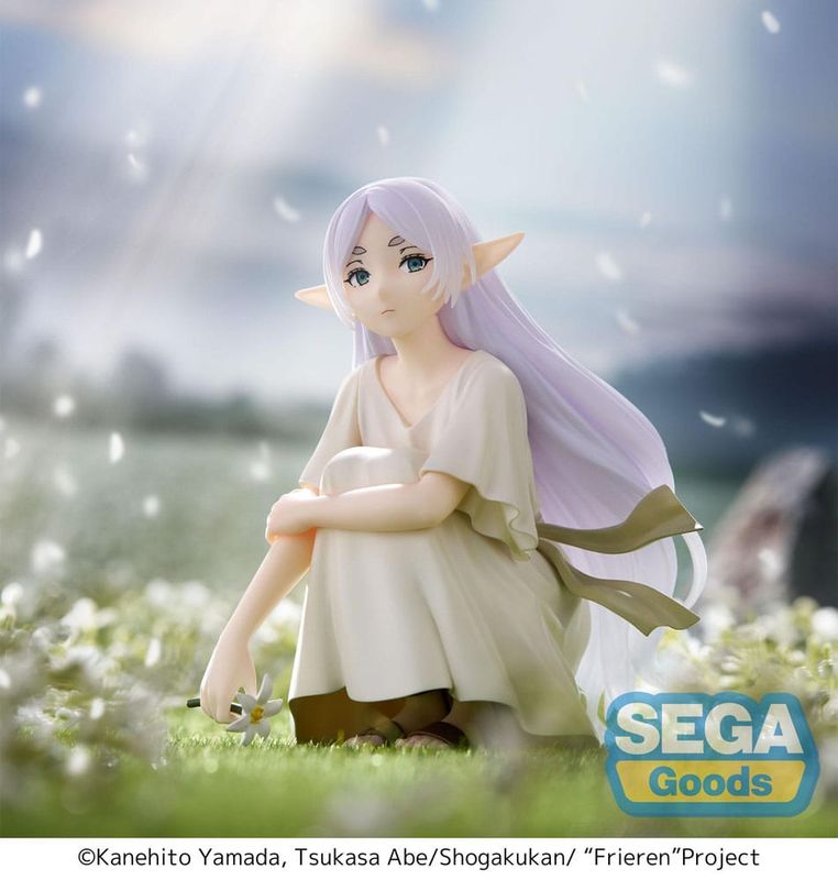 Frieren Beyond Journey&#39;s End Statua Frieren In Those Days Figure Sega 10cm