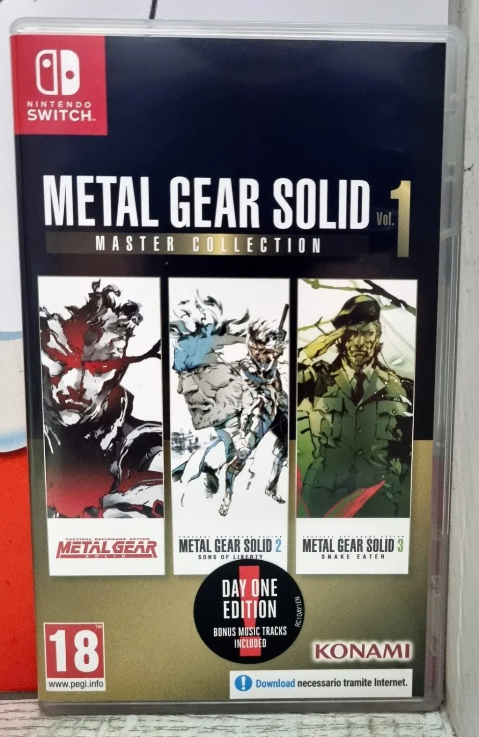 Metal Gear Solid Master Collection Vol. 1 - Nintendo Switch Edizione Italiana
