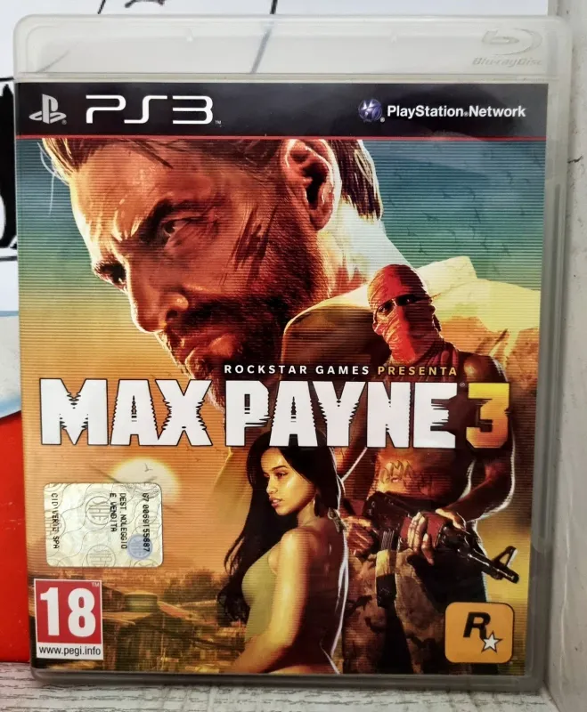 Rockstar Games Presenta: Max Payne 3 - PS3 Playstation 3 Action Edizione Italiana