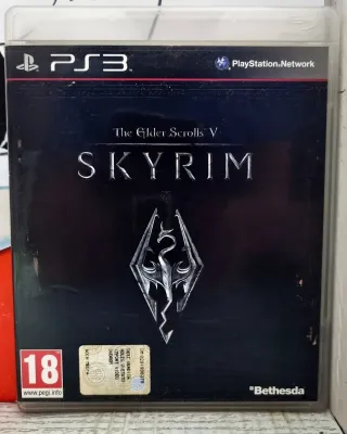 The Elder Scrolls V: Skyrim - PS3 Playstation 3 Con Manuale E Mappa Italiano