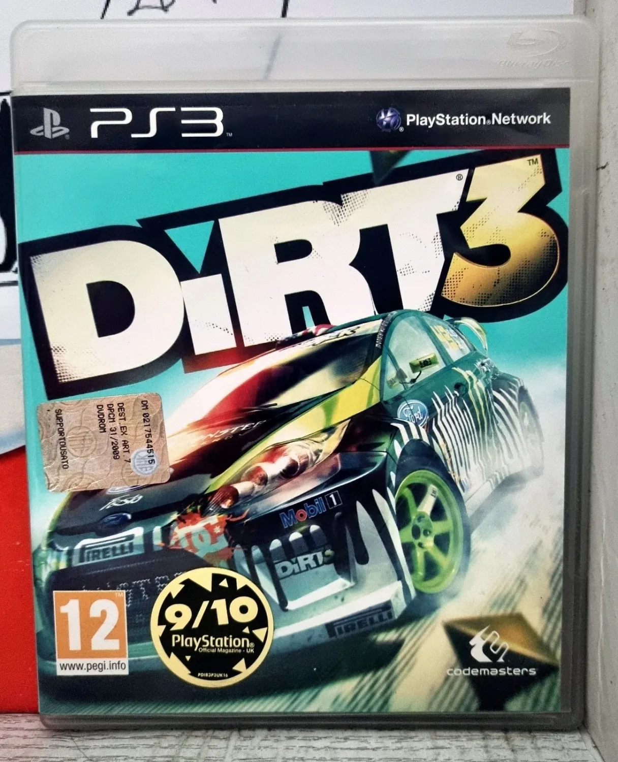 Colin Mcrae Rally Dirt 3 - PS3 Playstation 3 Corse Racing EU Con Italiano