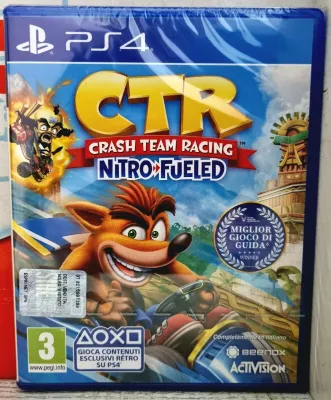 CTR Crash Team Racing Nitro➠Fueled - PS4 Playstation 4 Edizione Italiana