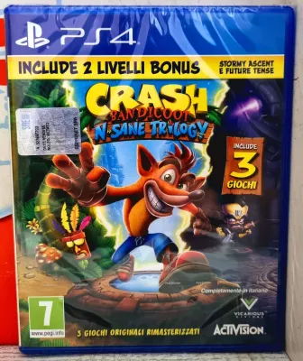 Crash Bandicoot N.Sane Trilogy - PS4 Playstation 4 Edizione Italiana