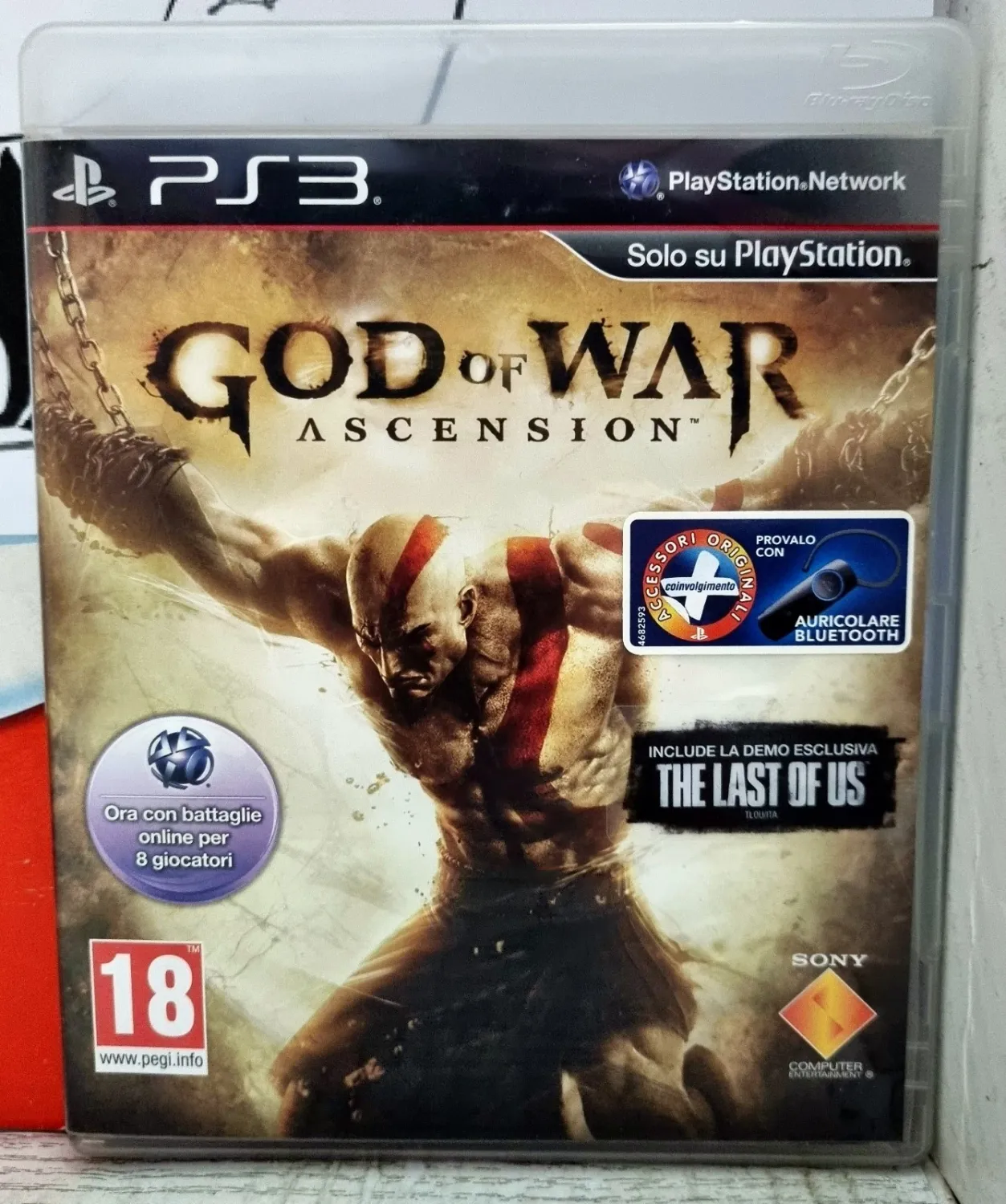God Of War Ascension - PS3 Esclusiva Playstation 3 Prima Stampa Italiana