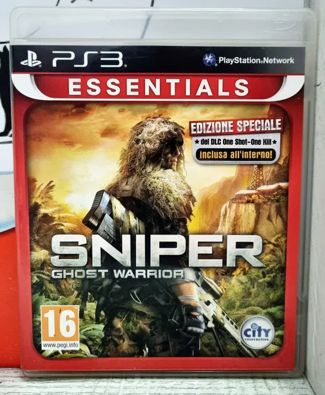 Sniper Ghost Warrior 1 - PS3 Playstation 3 Sparatutto Cecchino Italiano