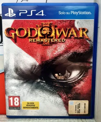 God Of War III Remastered - PS4 Playstation 4 Prima Stampa Italia Da Bundle