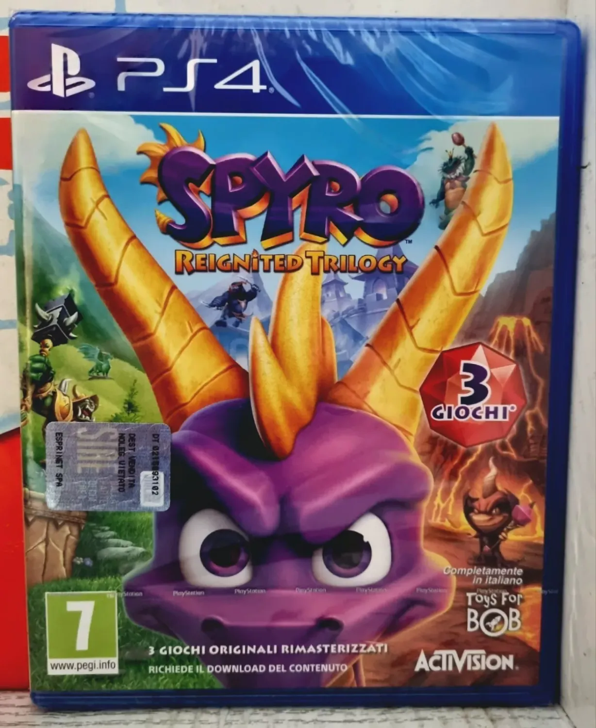 Spyro Reignited Trilogy - PS4 Playstation 4 Edizione Italiana
