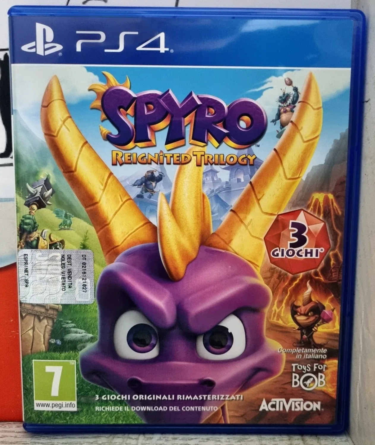 Spyro Reignited Trilogy - PS4 Playstation 4 Italiano Usato Ottimo