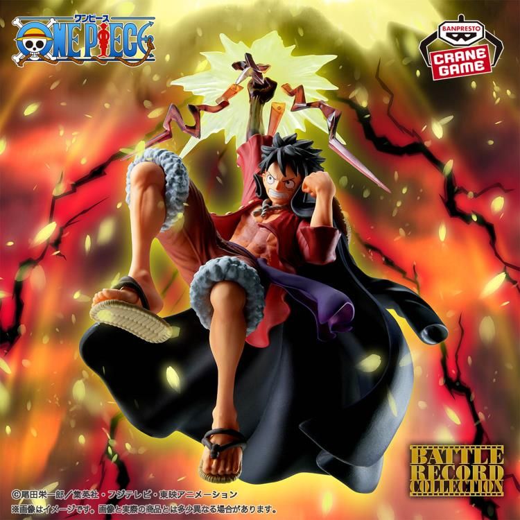 One Piece Statua Monkey D Luffy II Special Banpresto Battle Record Collection 15cm
