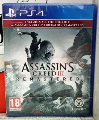 Assassin&#39;s Creed III + Liberation Remastered - PS4 UK Con Italiano
