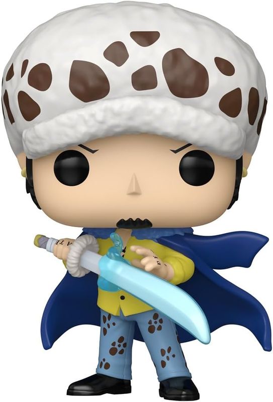 Funko Pop Animation One Piece Trafalgar Law with Blue Anesthesia #1894 Vinyl Figure 9cm