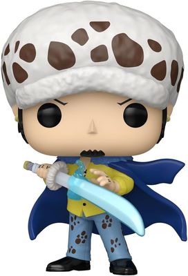 Funko Pop Animation One Piece Trafalgar Law with Blue Anesthesia #1894 Vinyl Figure 9cm