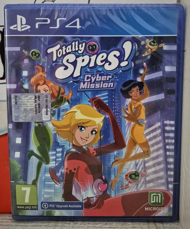 Totally Spies! Cyber Mission - PS4 Playstation 4 Upgrade PS5 EU Con Italiano
