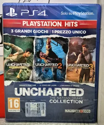 Uncharted: The Nathan Drake Collection - PS4 3 Giochi In 1 Edizione PS Hits Italiana