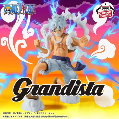 One Piece Statua Monkey D. Luffy Figure Banpresto Grandista 21 cm