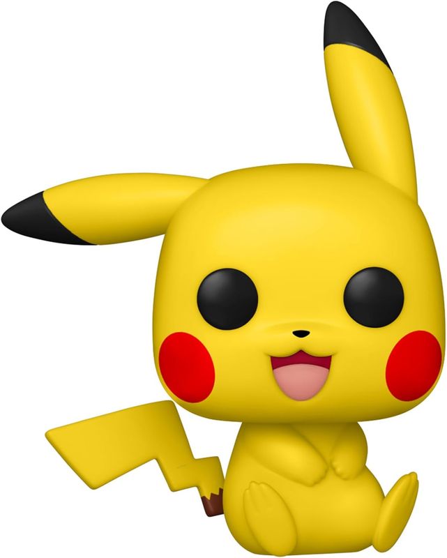 Funko Pop! Games Pokemon Pikachu Sitting #842 Vinyl Figure 9cm