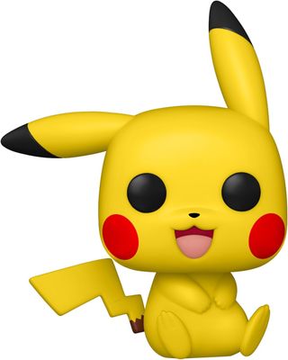 Funko Pop! Games Pokemon Pikachu Sitting #842 Vinyl Figure 9cm
