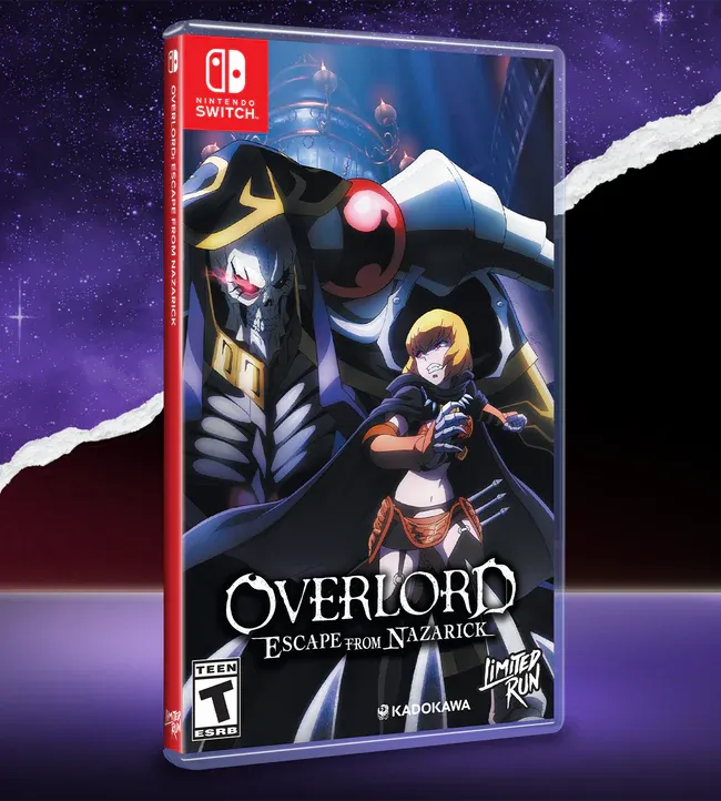 Overlord: Escape From Nazarick - Nintendo Switch Limited Run #228 Gioco Inglese