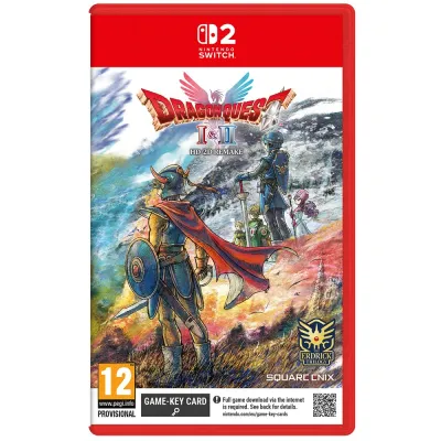 Dragon Quest I &amp; II HD-2D Remake - Nintendo Switch 2 GKEY RPG EU Con Italiano