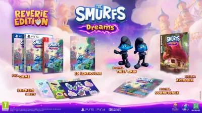 I Puffi: Dreams Reverie Edition - PS4 Playstation 4 Up PS5 Lenticular Edizione Italiana