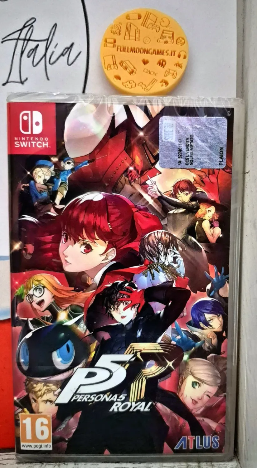 Persona 5 Royal Remaster - Nintendo Switch JRPG Edizione Italiana