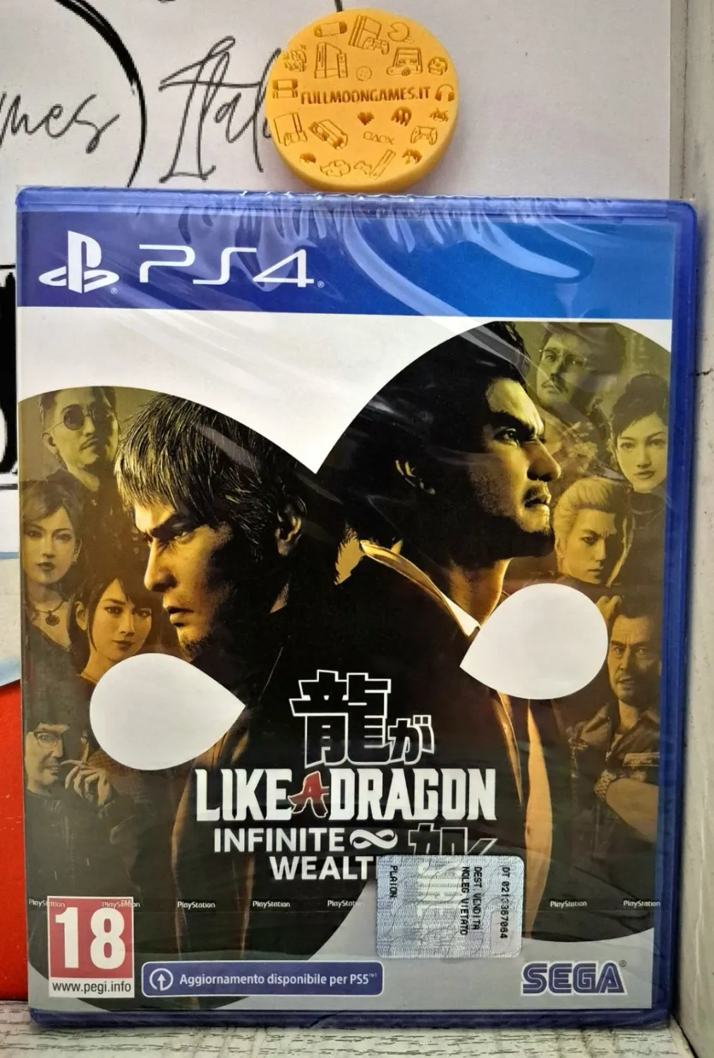 Like A Dragon Infinite Wealth - PS4 Upgrade PS5 Edizione Italiana Serie Yakuza