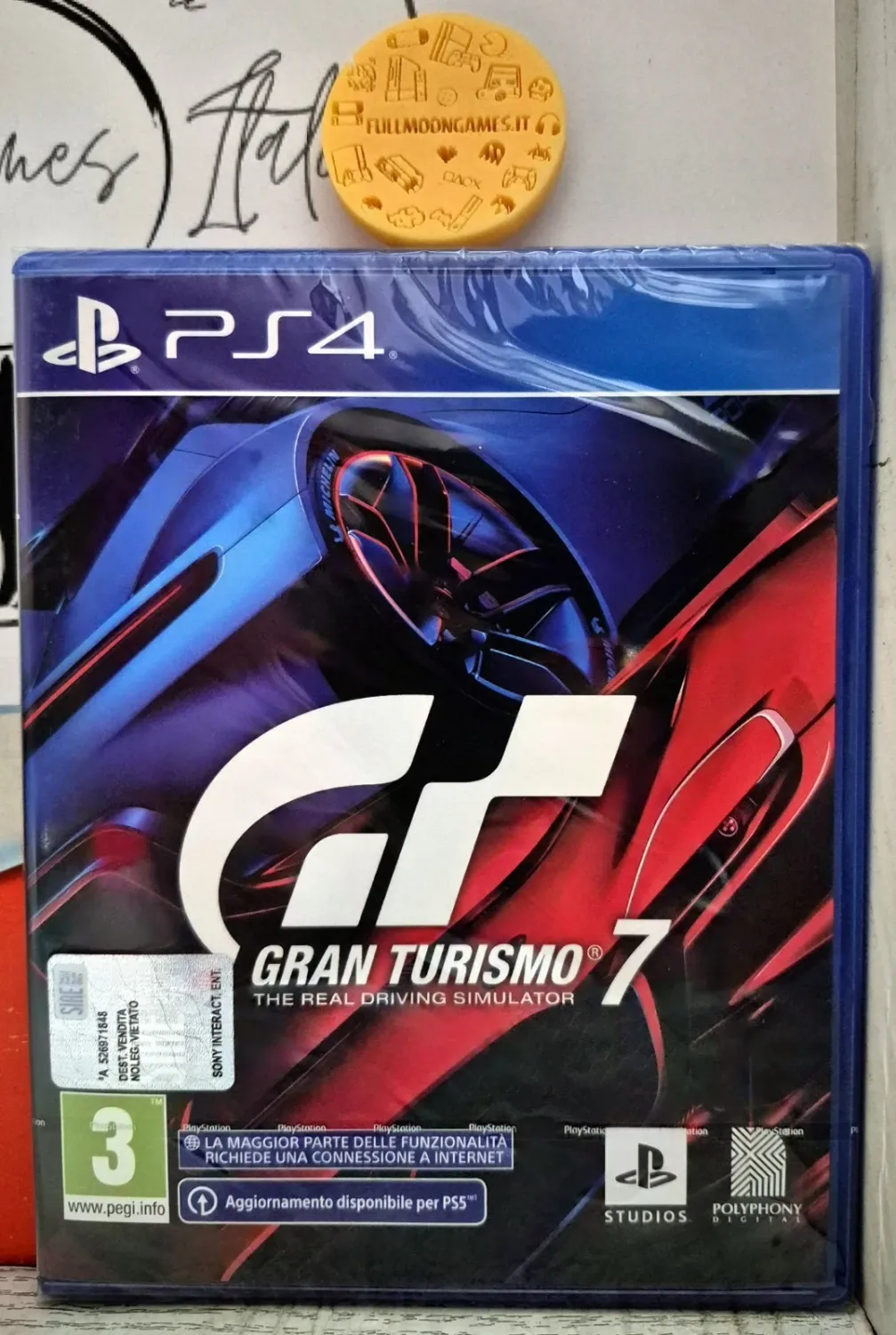Gran Turismo 7 - PS4 Playstation 4 Upgrade PS5 The Real Driving Simulator Edizione Italiana