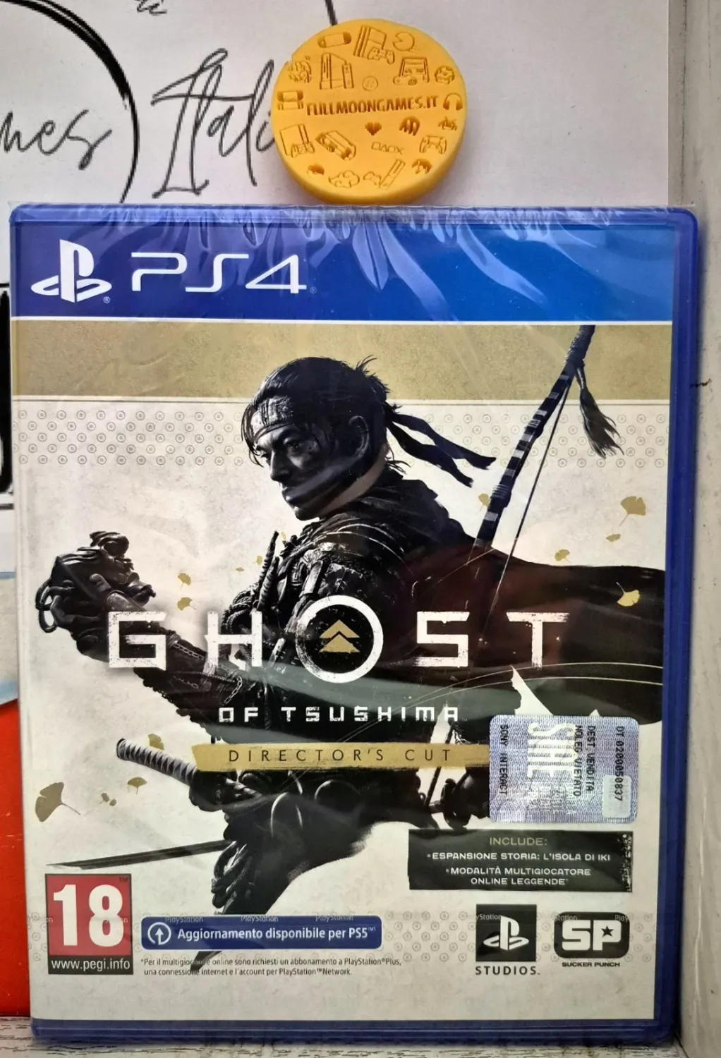 Ghost Of Tsushima: Director&#39;s Cut - PS4 Upgrade PS5 Base + Espansione + Bonus Edizione Italiana