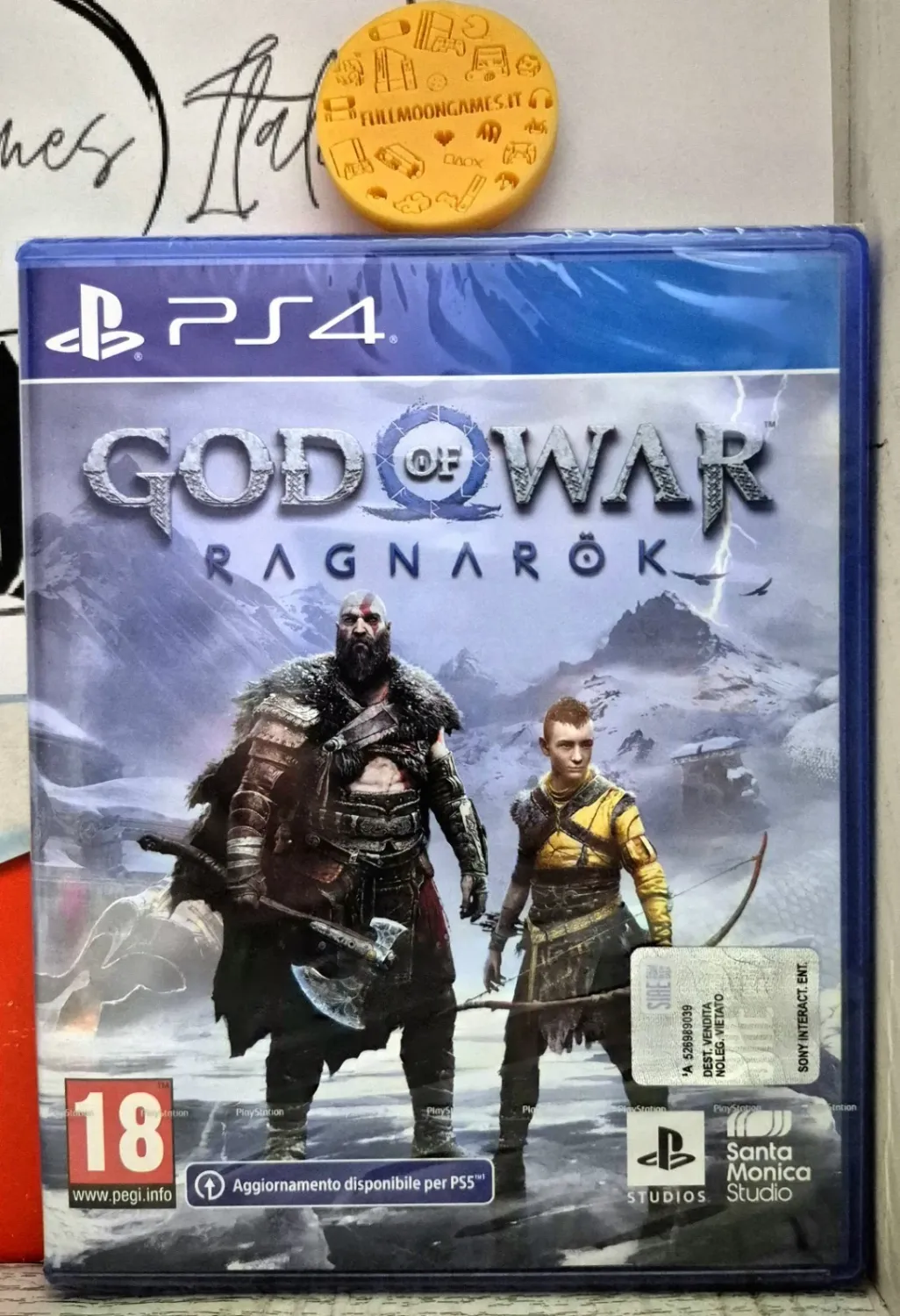 God Of War: Ragnarok - PS4 Playstation 4 Upgrade PS5 Action Edizione Italiana