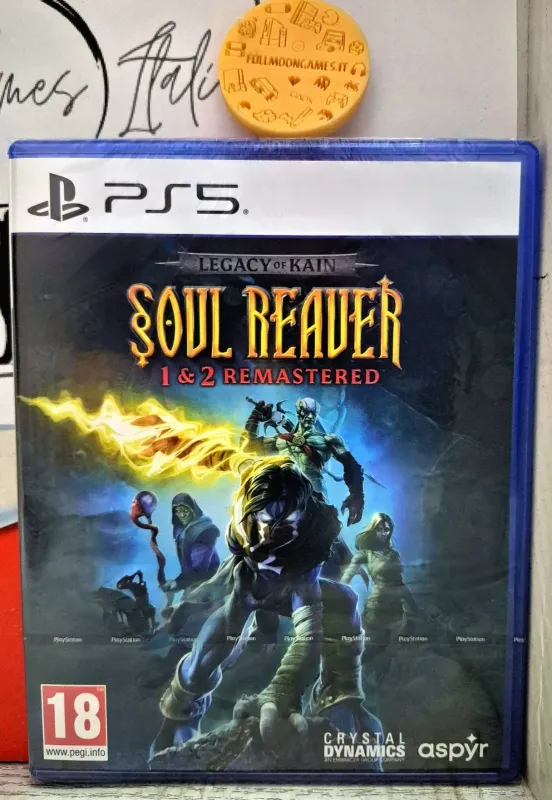 Legacy Of Kain: Soul Reaver 1 &amp; 2 Remastered - PS5 Playstation 5 Edizione Italiana