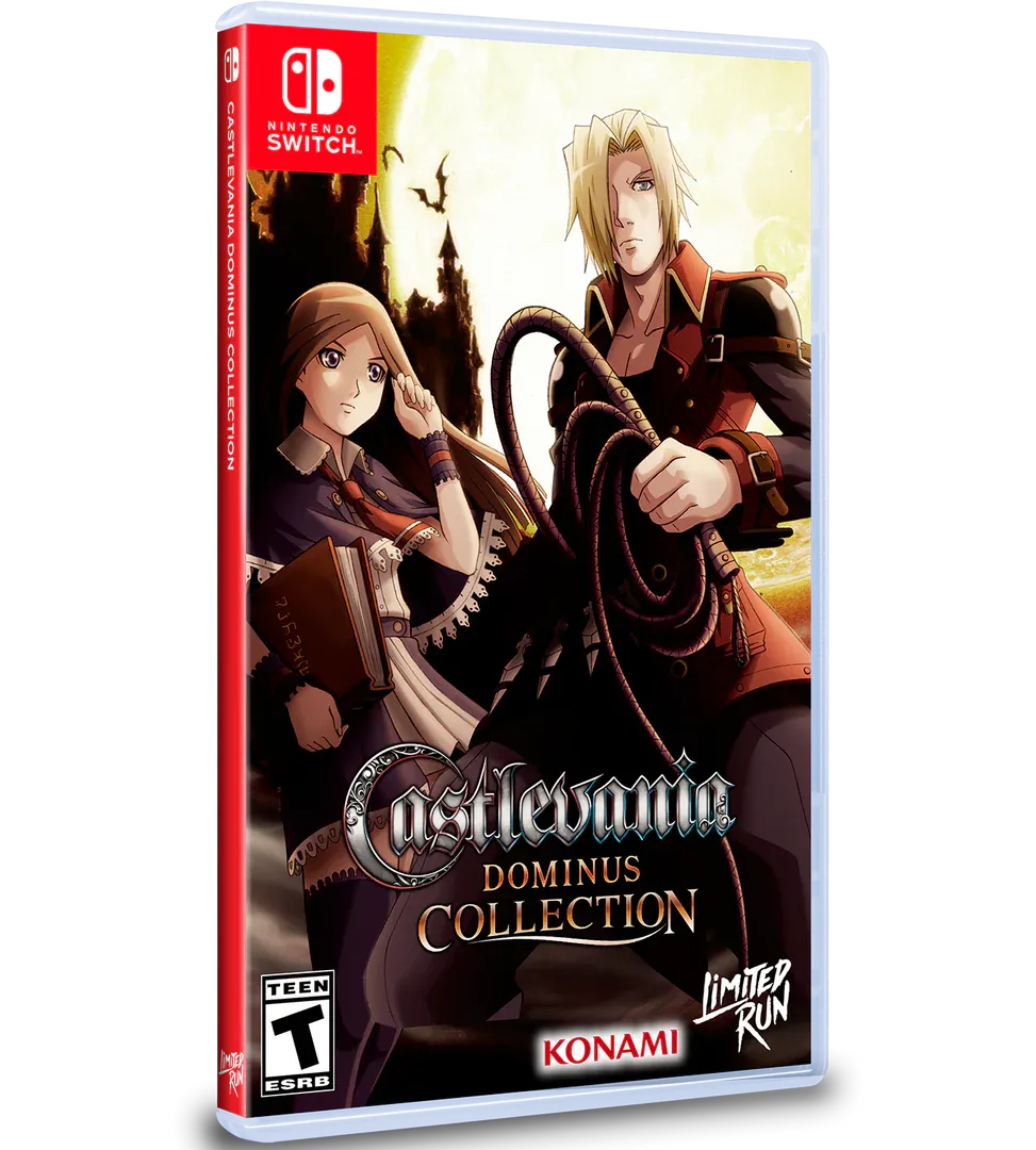 Castlevania Dominus Collection Portrait Of Ruin Cover Nintendo Switch Limited Run #251