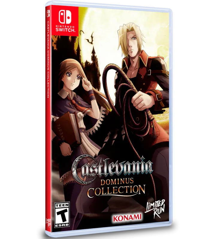 Castlevania Dominus Collection Portrait Of Ruin Cover Nintendo Switch Limited Run #251