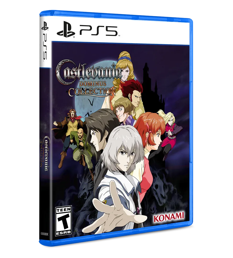Castlevania Dominus Collection Dawn of Sorrow Cover PS5 Playstation 5 Limited Run #116
